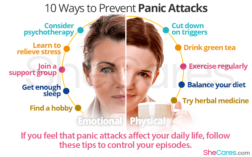 10 Ways to Preventing Panic Attacks