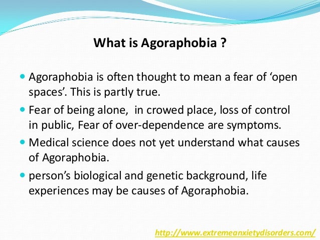 11+ Panic Disorder And Agoraphobia Background