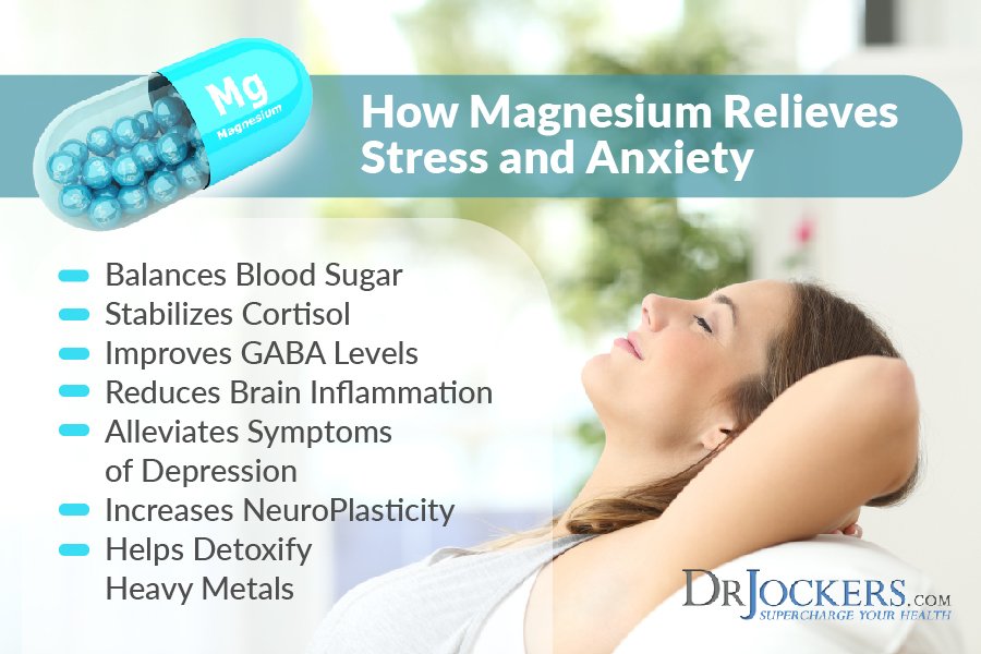 7 Ways Magnesium Relieves Stress Anxiety Drjockers Com