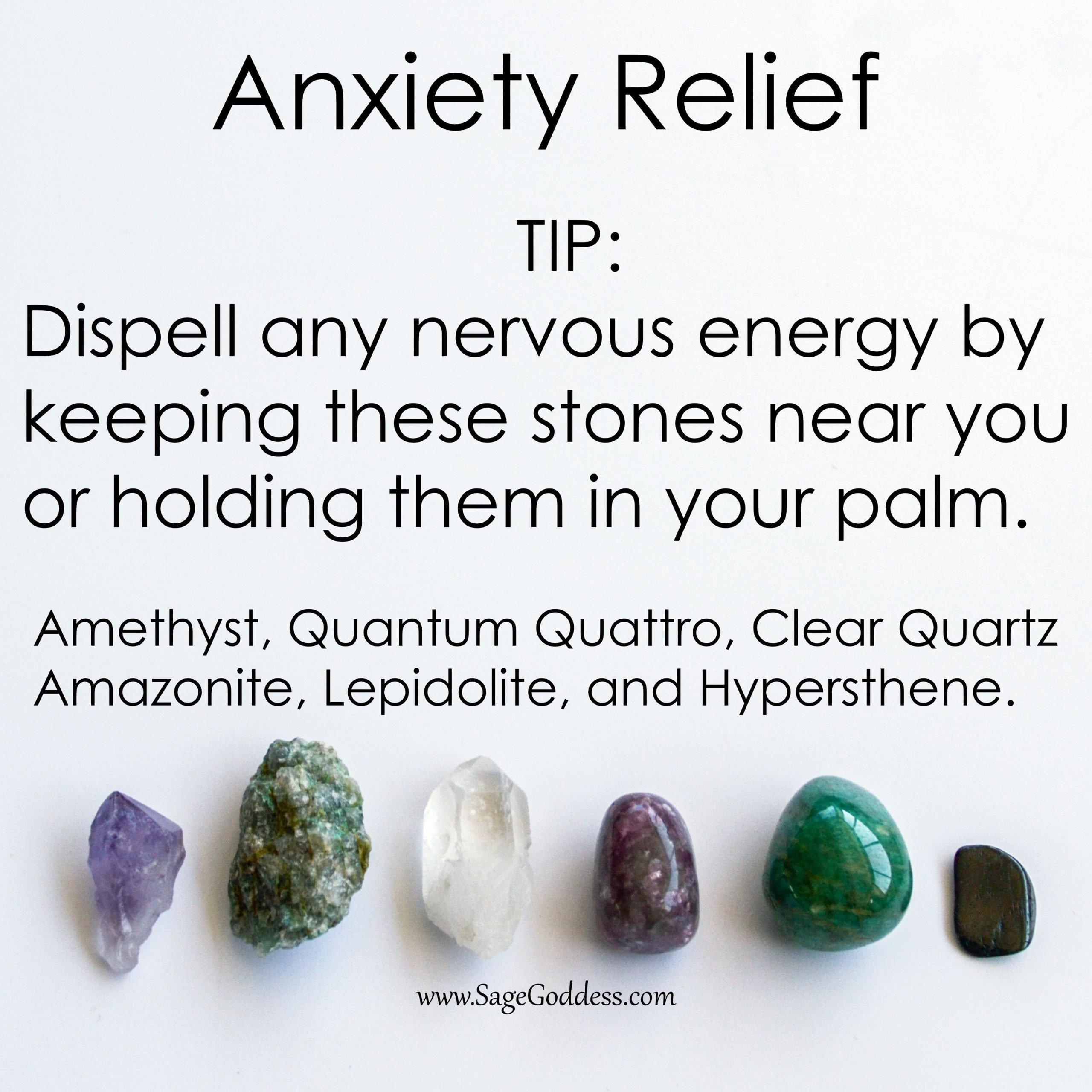 Dispell Any Nervous Energy By Keeping These Stones Near You