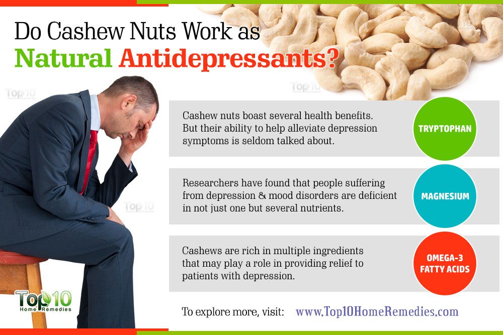 Do Cashew Nuts Work as Natural Antidepressants?