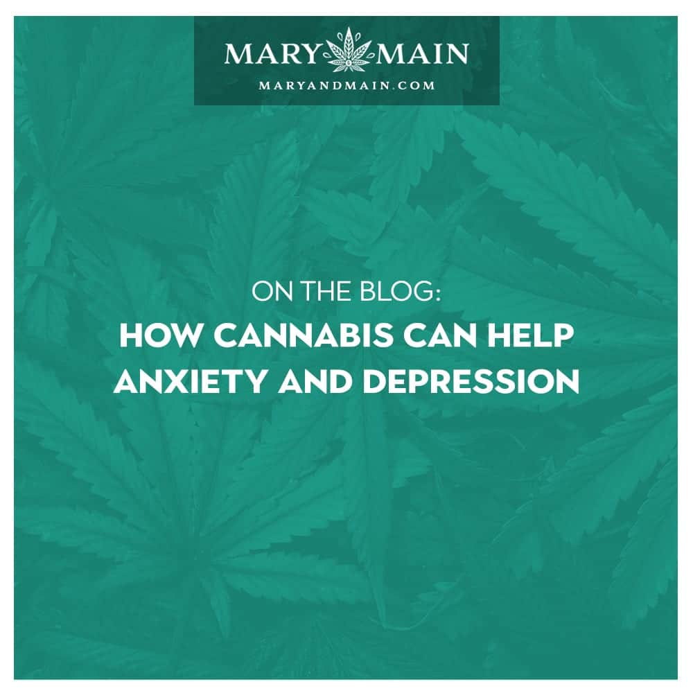 How Cannabis Can Help Treat Anxiety and Depression