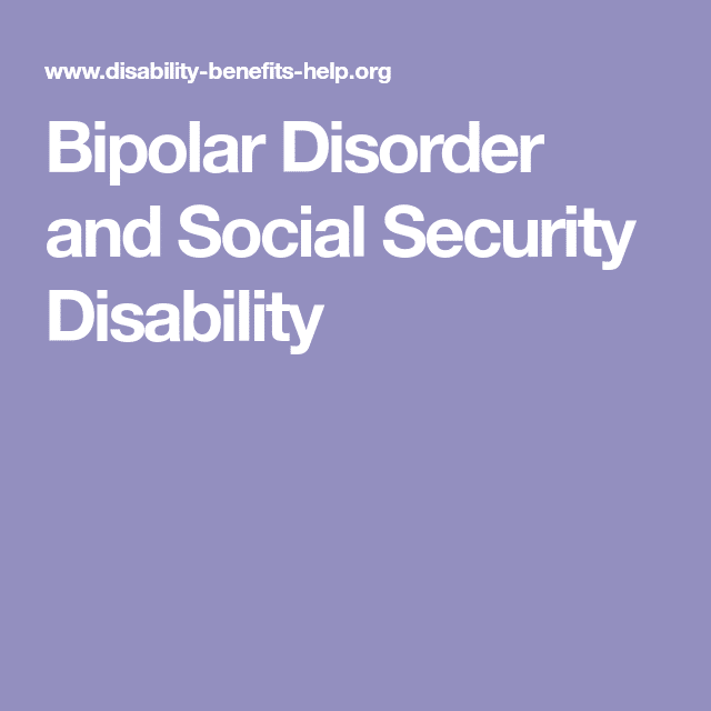 How Much Money Do You Get For Bipolar Disability