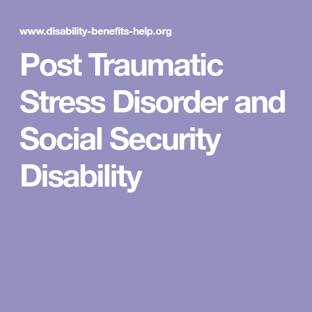 How To Get Ssdi For Ptsd