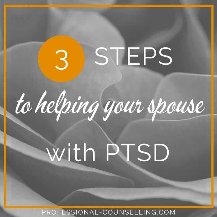 How to help your spouse or partner with PTSD
