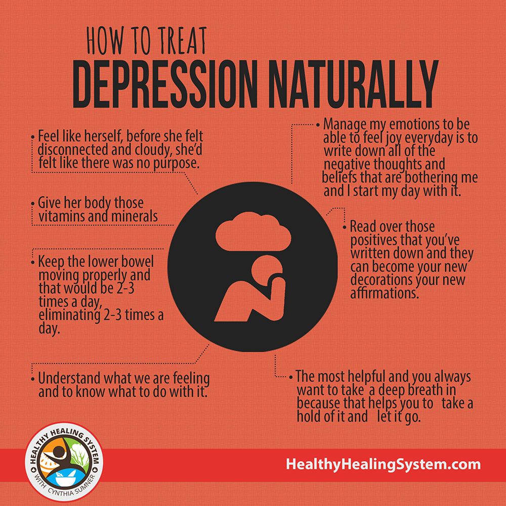 Natural Ways To Help With Depression