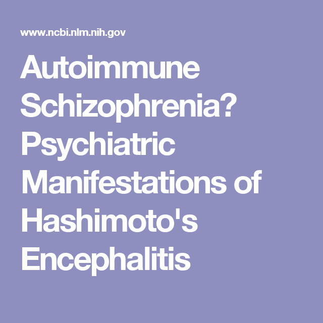 Pin on Hashimotos Autoimmune Encephalitis