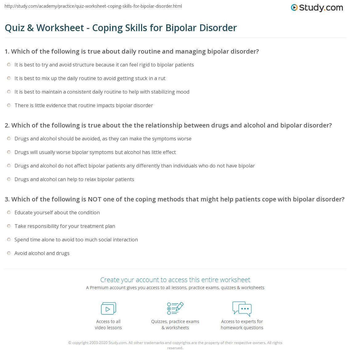 Quiz &  Worksheet