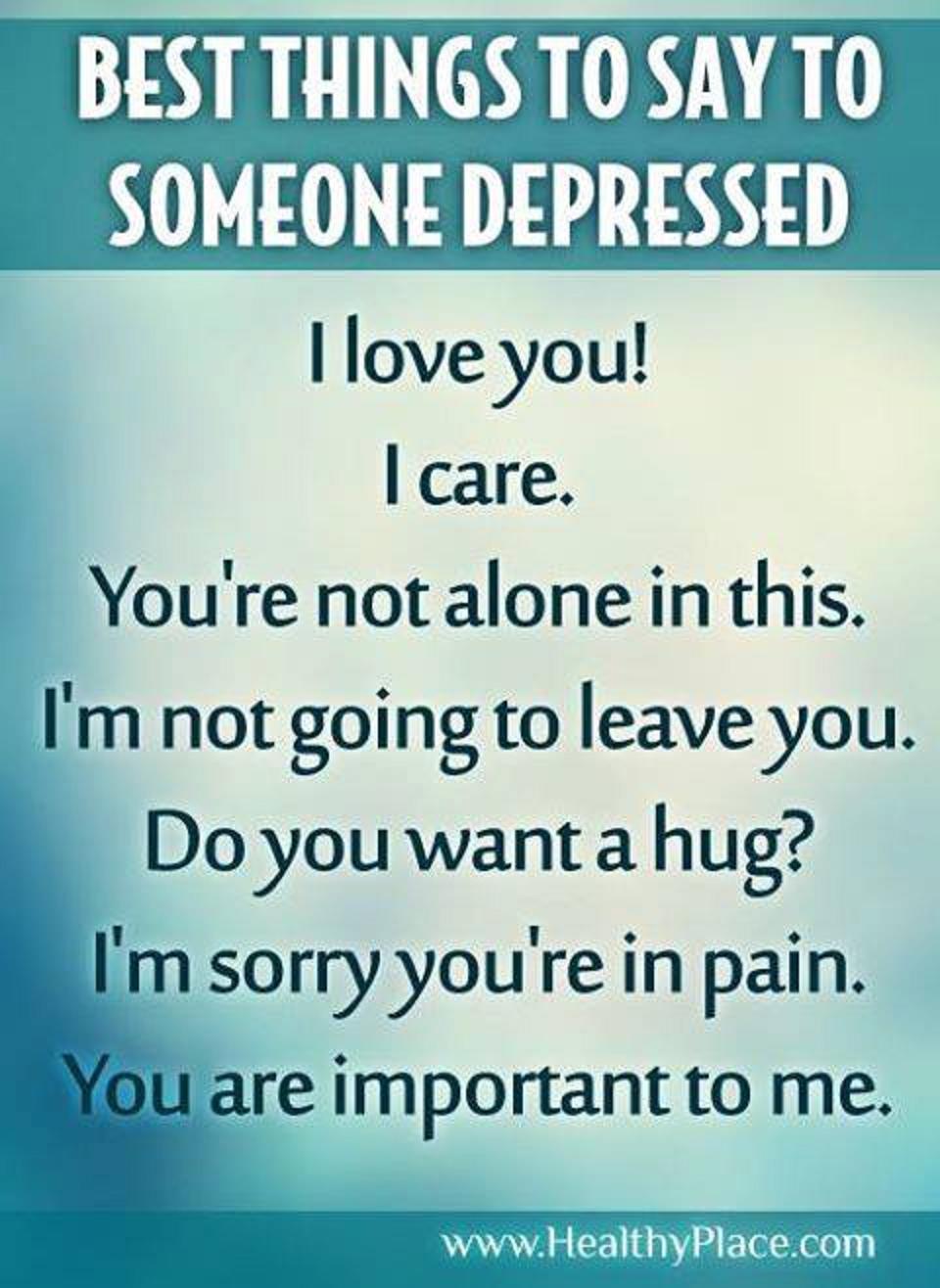 Quotes To Help Depressed People. QuotesGram