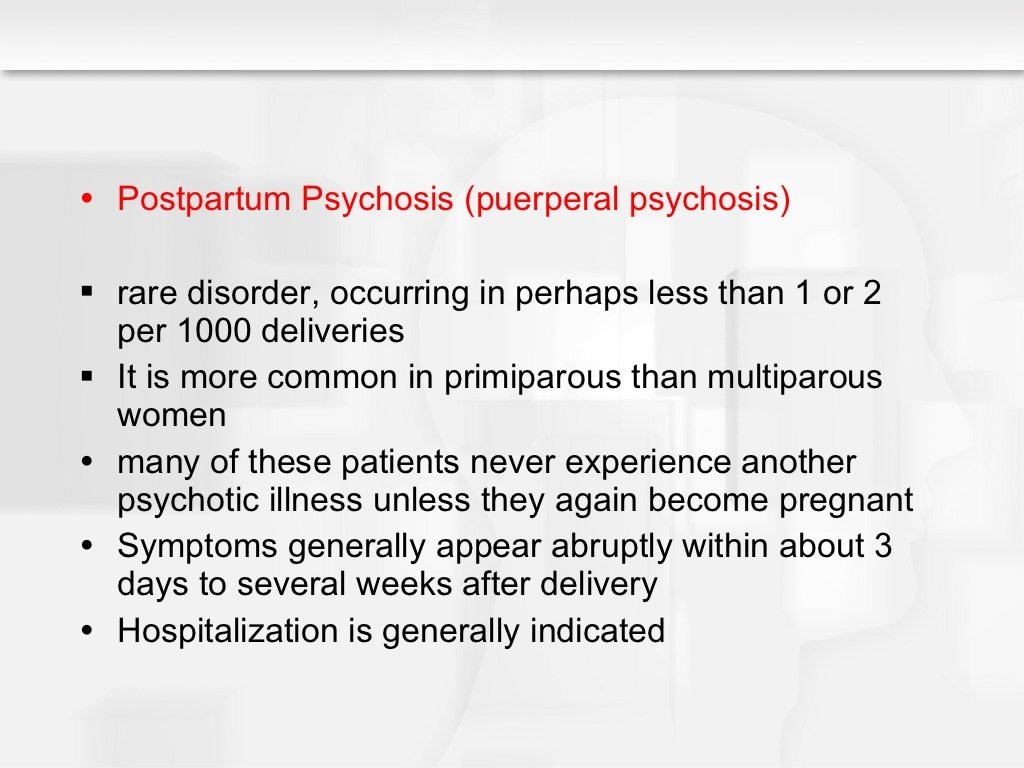 Schizophrenia & other psychotic disorder
