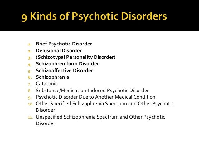 Schizophrenia Spectrum & Other Psychotic Disorders for ...