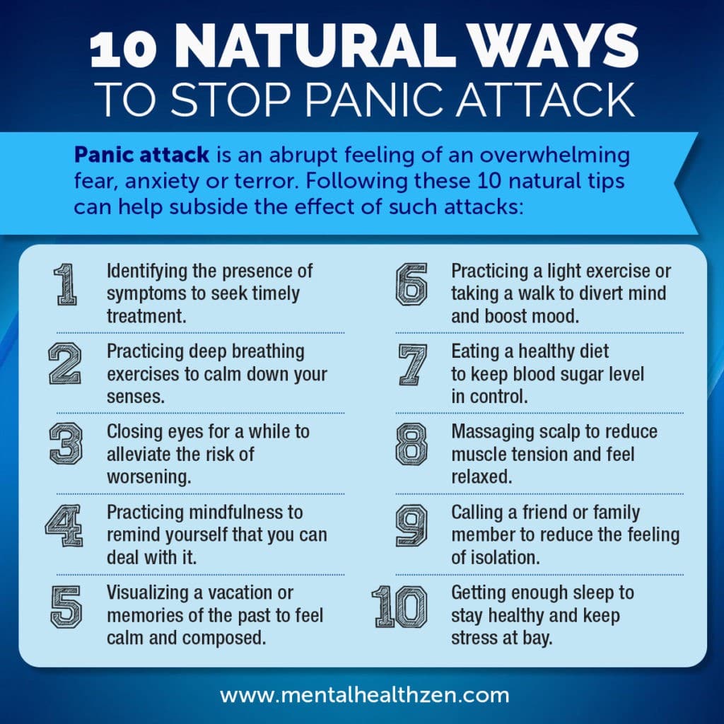 THE UNPREDICTABILITY OF PANIC. A panic or anxiety attack can grab you ...