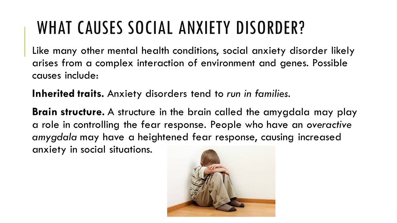What are the Causes for Different Types of Anxiety Disorders?