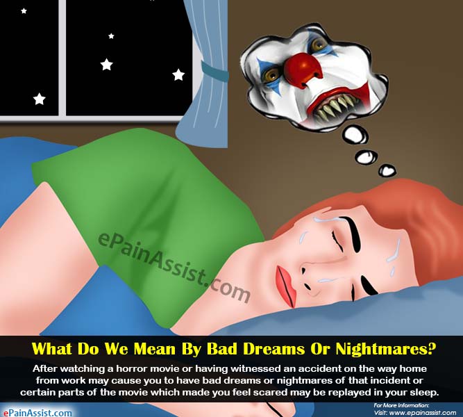 What Causes Bad Dreams or Nightmares &  How to Get Rid of it?